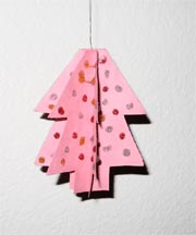 paper ornament - Christmas tree
