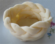easter busket from homemade play dough