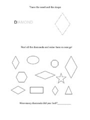 diamond worksheet