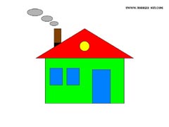 shape coloring page