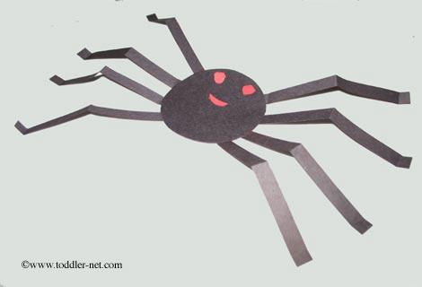 Black Paper Spider