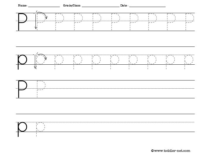 tracing-and-writing-letter-p-worksheet