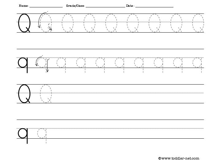 tracing-and-writing-letter-q-worksheet