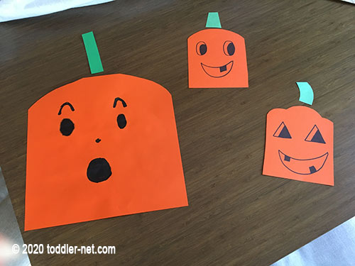 How to make paper bag pumpkin: step 1
