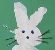 bunny painting