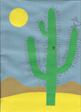 saguaro cactus collage