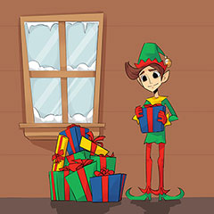 Christmas Gifts coloring page