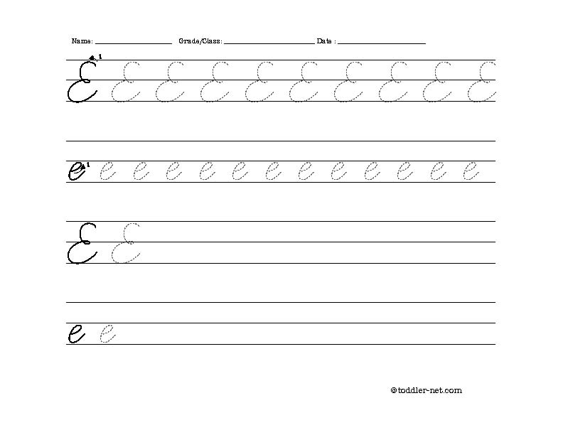 cursive-letters-worksheet