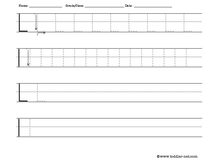 tracing-and-writing-letter-l-worksheet